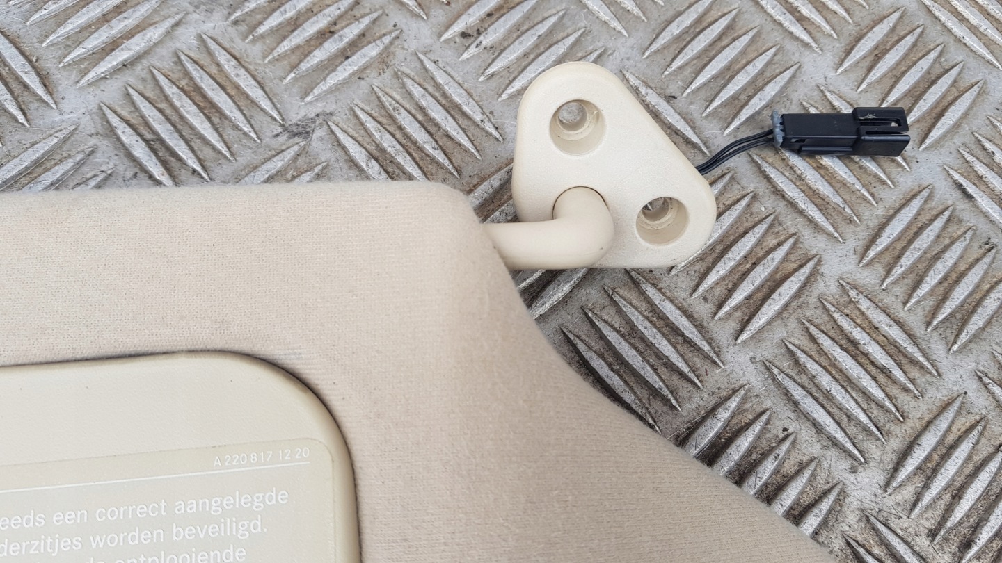 MERCEDES ML W163 visor cover PRZECIWSLONECZNA left right