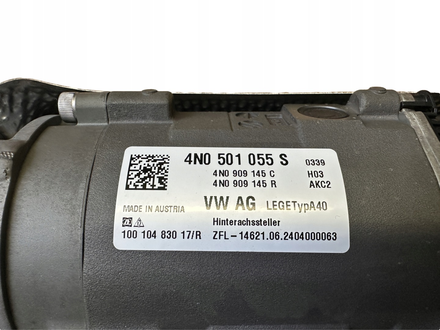 AUDI A6 A7 4K C8 A8 4N D5 Lenkgetriebe heck 4N0501055S
