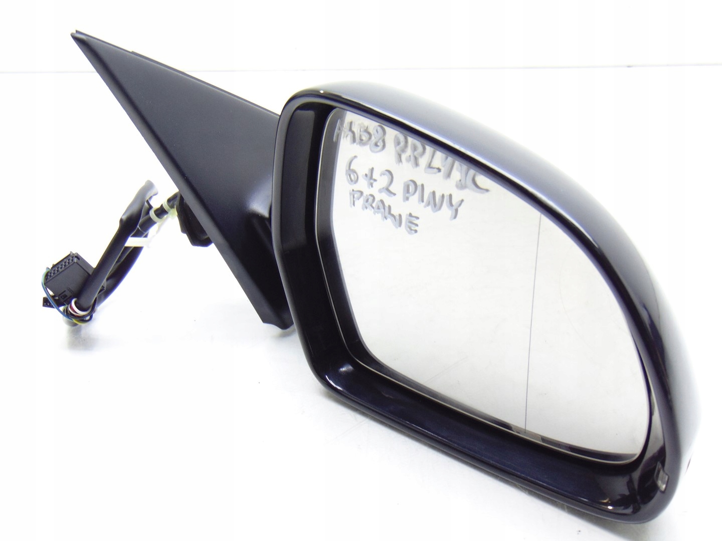 mirror exterior right AUDI A4 B8 LY9B 6+2 PIN ASYSTENT