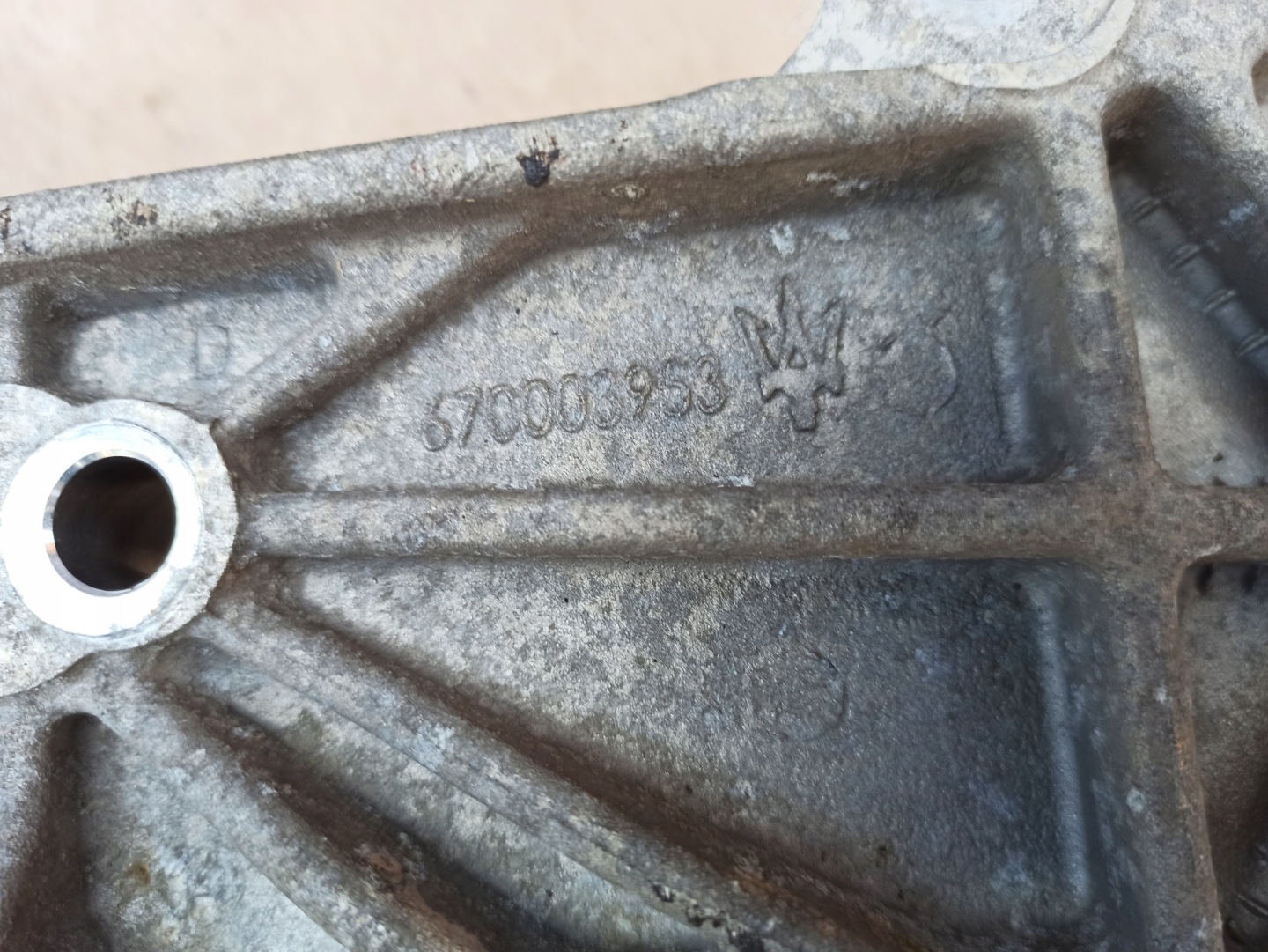Supporto cambio ingranaggi MASERATI GHIBLI 14r