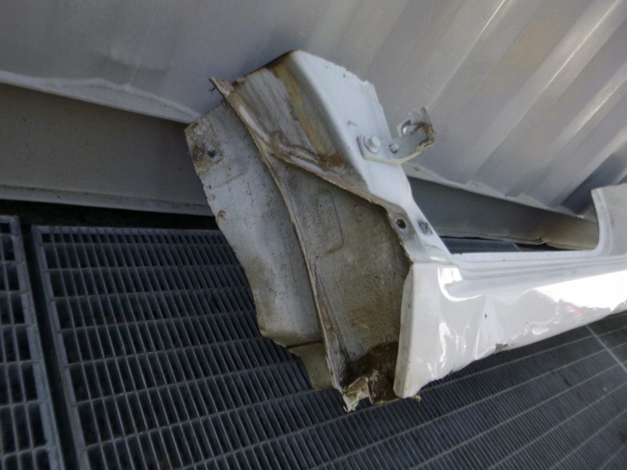FIAT 500 07- 3D threshold left pillar quarter BOK
