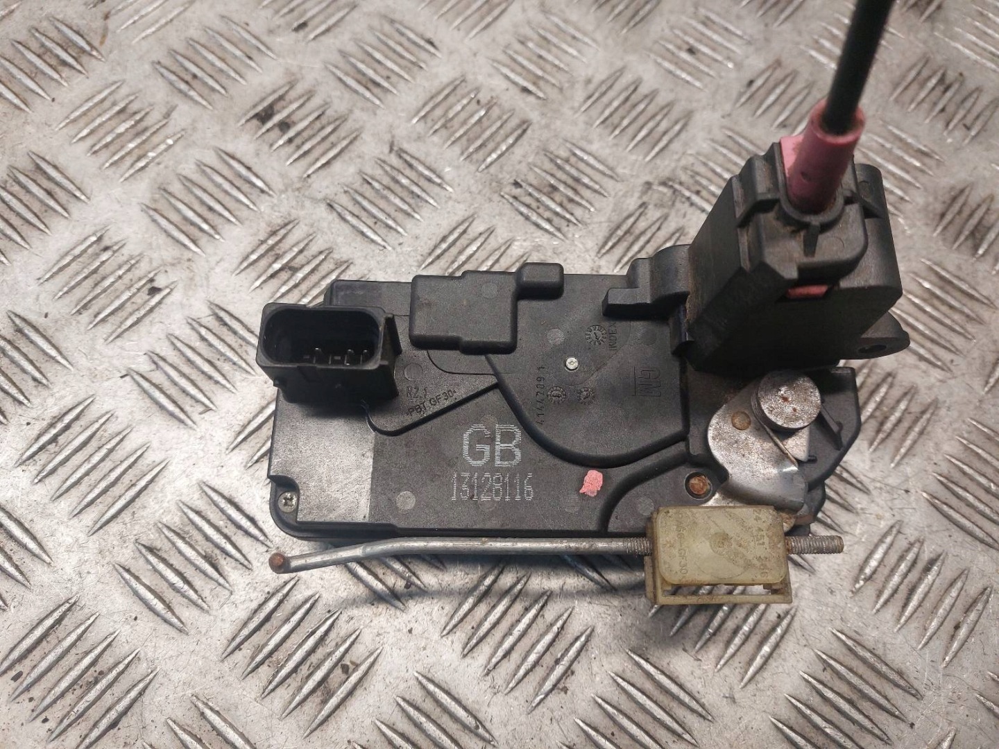 lock door right rear part OPEL ASTRA H 13128116