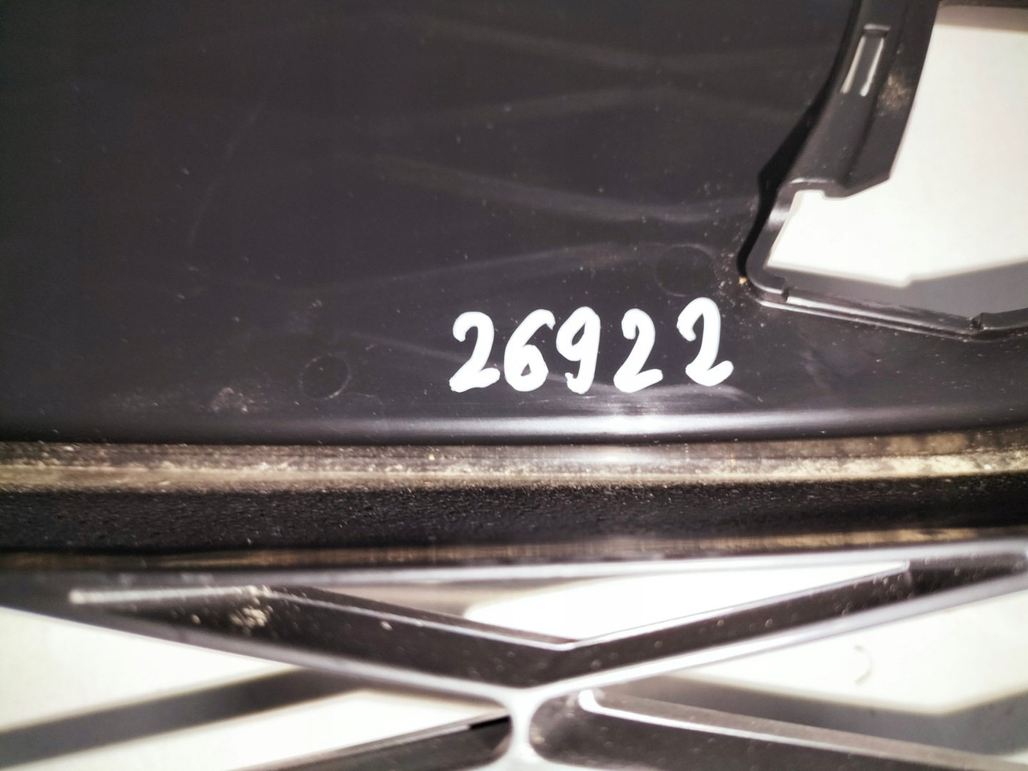 grille grid of a bumper left TOYOTA SUPRA 19