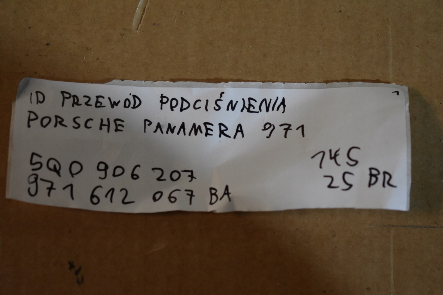 IDEALNY prijenos vakum PORSCHE PANAMERA 971 1