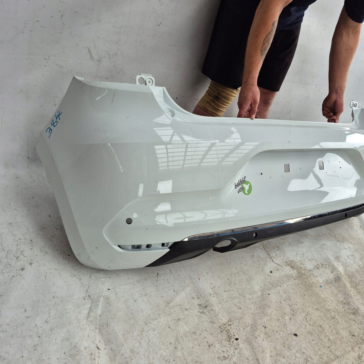 RENAULT CLIO V 19- bumper rear part rear PDC diffuser 850224339R