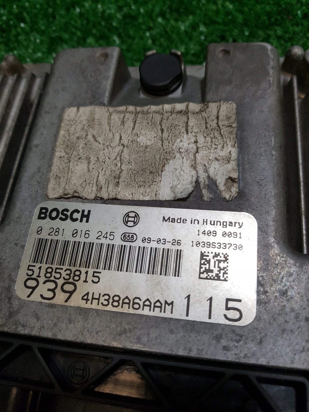 computer of the engine control unit ALFA ROMEO 159 0281016245 51853815