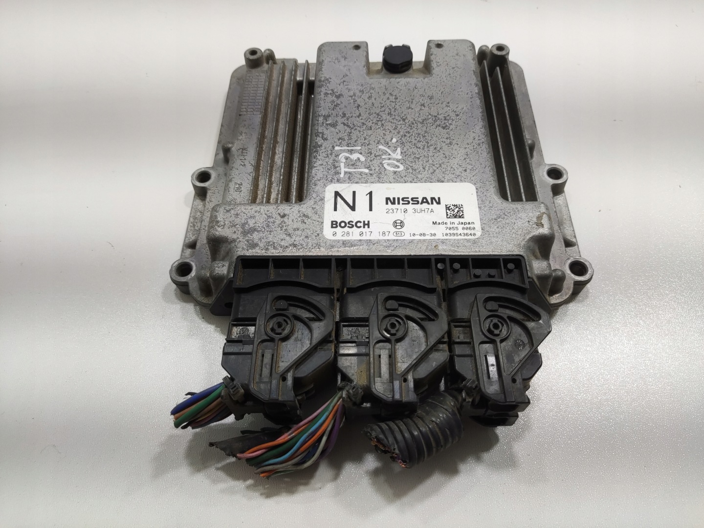 computer control unit of the engine NISSAN X-TRAIL T31 2.0 DCI 2007-2014 23710-3UH7A