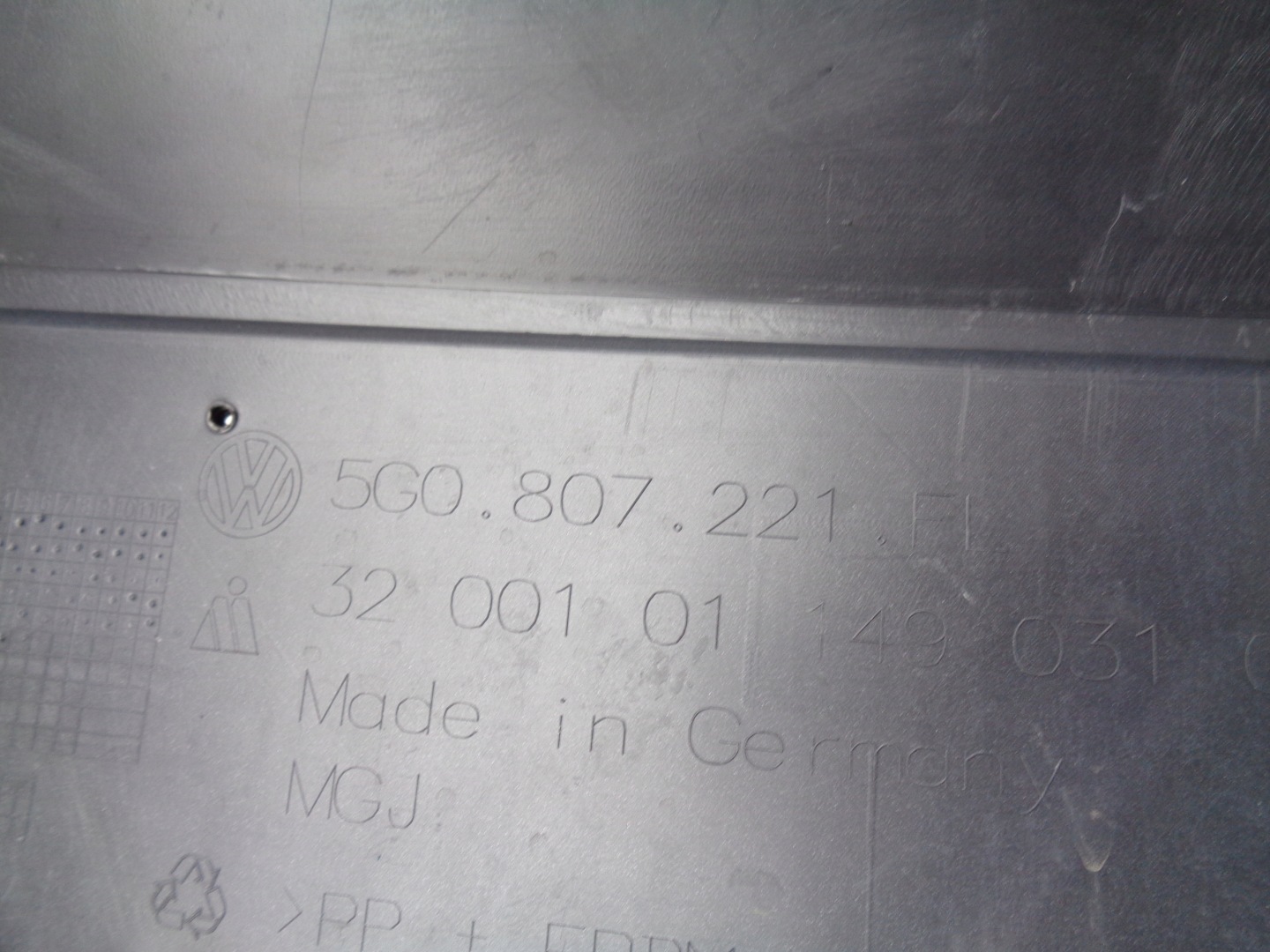 FRONTSTOSSSTANGE VW GOLF VII 7 5G 17- LIFT NR 33673