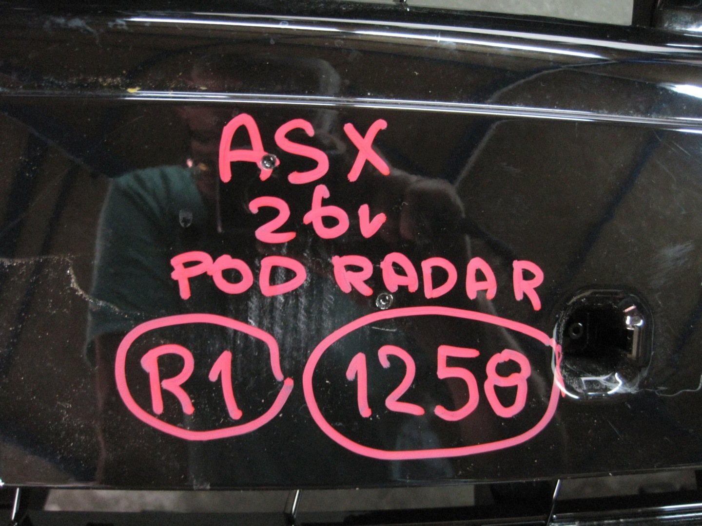 nárazník MITSUBISHI ASX předek přední
