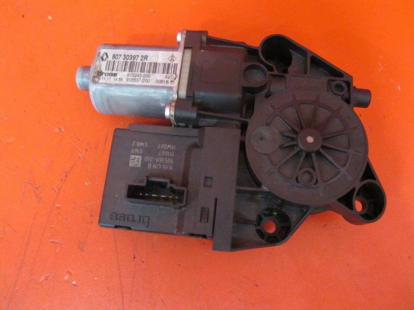 RENAULT MEGANE 3 III COUPE mini motor module windows right front 807303972R EU