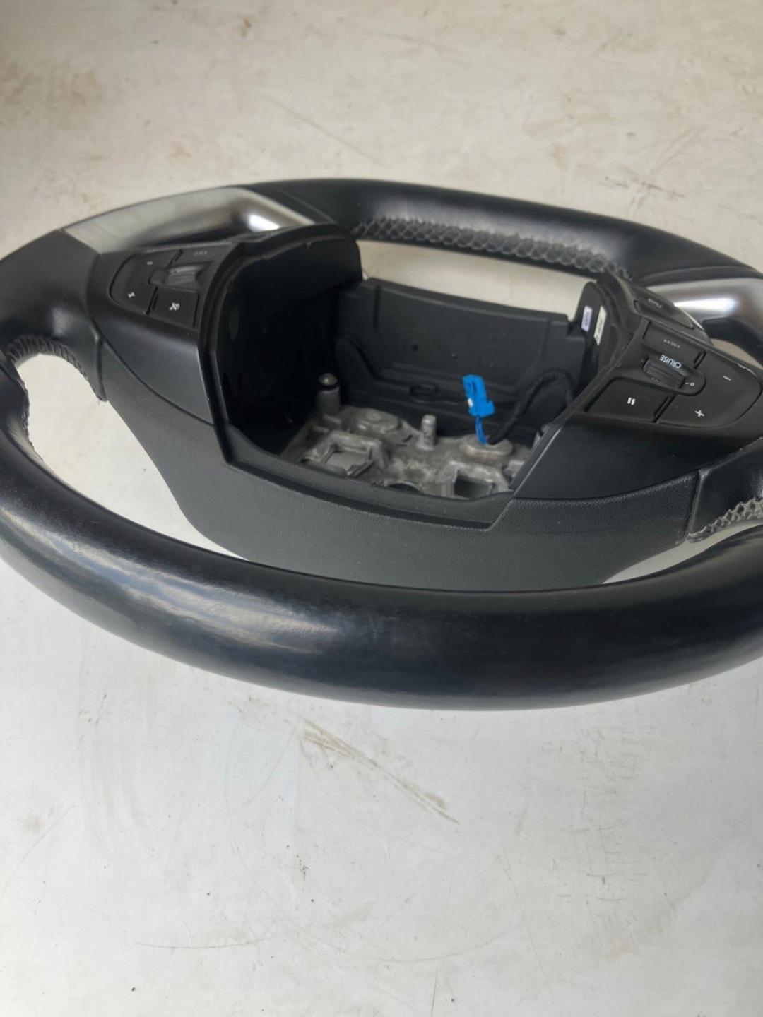 lenkrad Leder MULTIFUNKCJA CHROM CITROEN C4 PICASSO II 98096593ZD