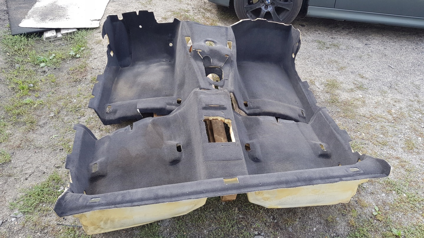 MERCEDES W220 carpet mats front rear part
