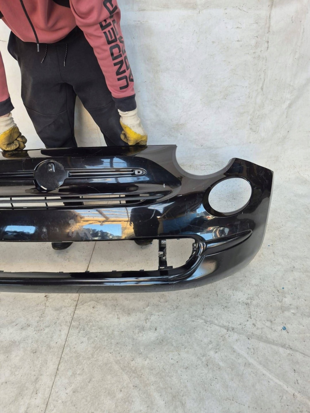 FIAT 500 LIFT 15- bumper front front 735619491