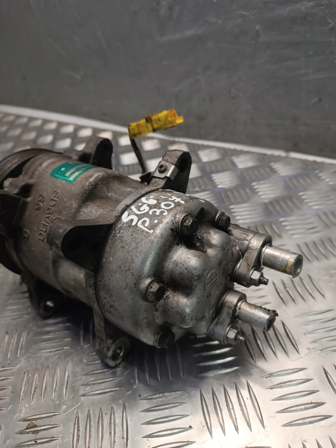 compressor; KKLIMATYZACJI PEUGEOT 307 R134a SD6V12