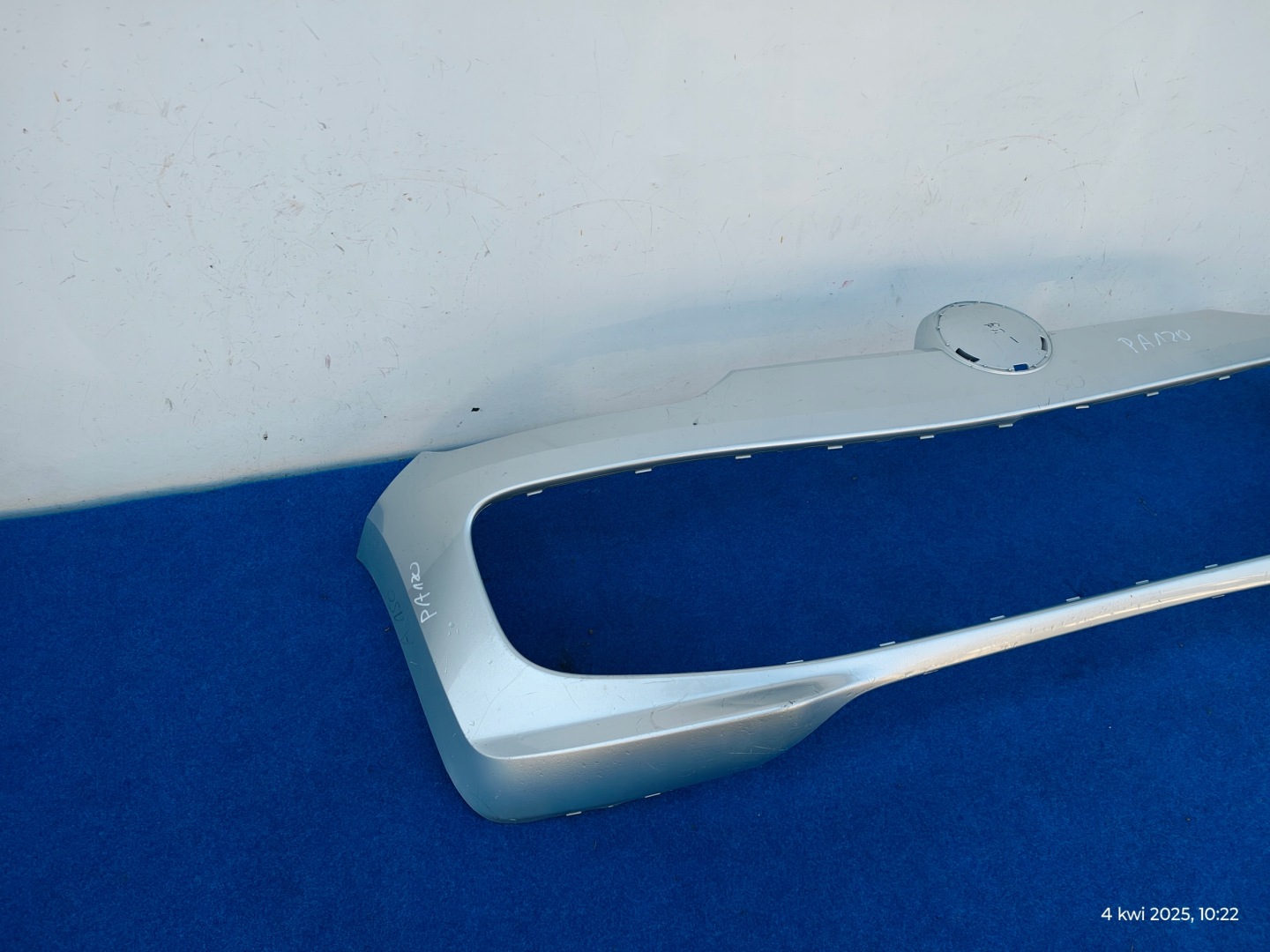 VW UP 1S 12-16 ROK bumper front 1S0807221B PA120
