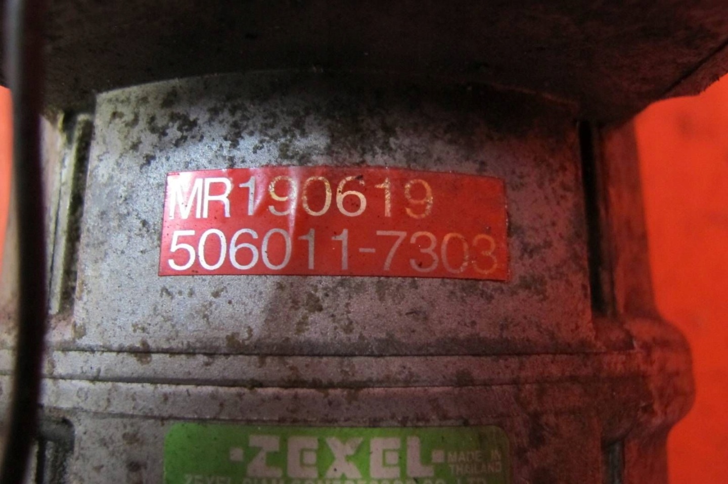 MITSUBISHI L200 2.5 TD compressor compressor; MR190619
