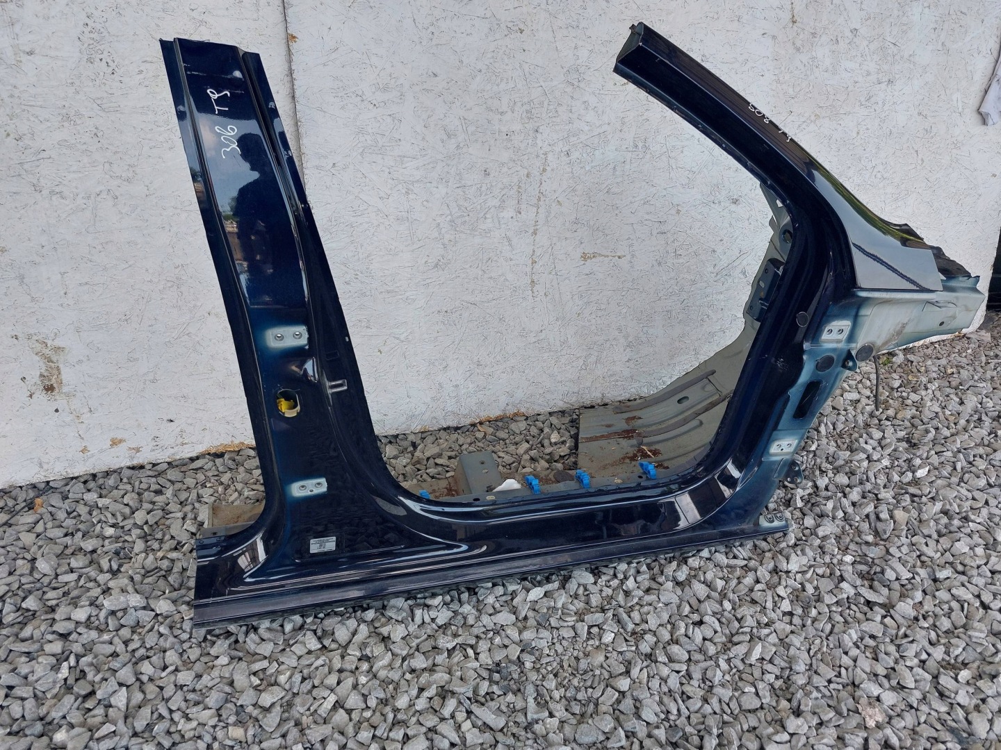 PEUGEOT 308 T9 quarter pillar threshold right front central 13-21R