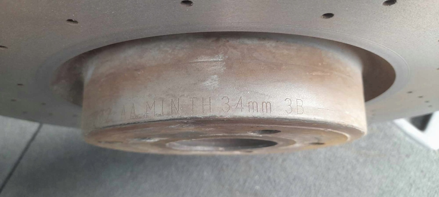 discs brake front MERCEDES SL R213 2012- A2314211312