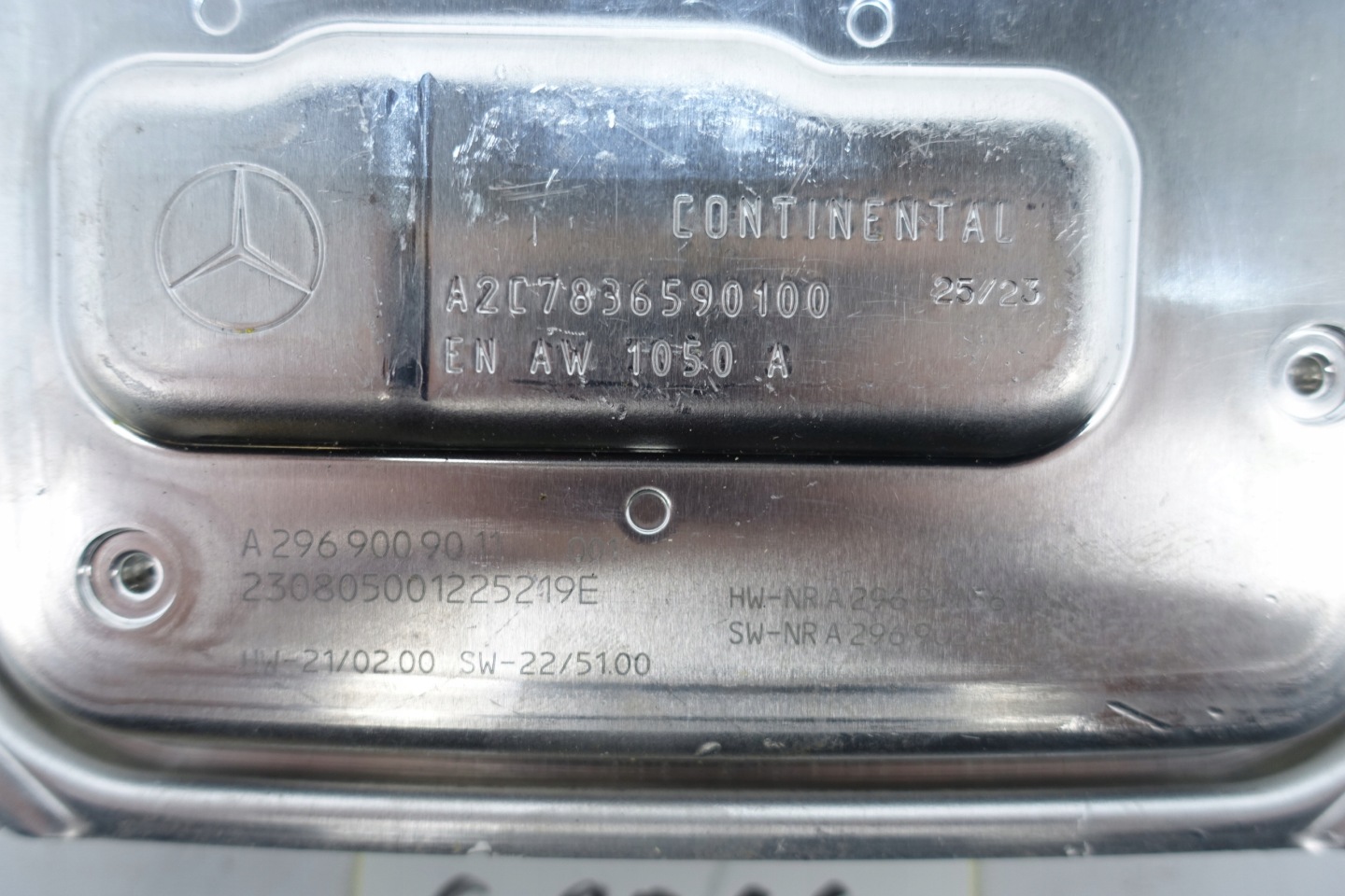 MERCEDES module control unit PRZETWORCNICA LED A2969009011