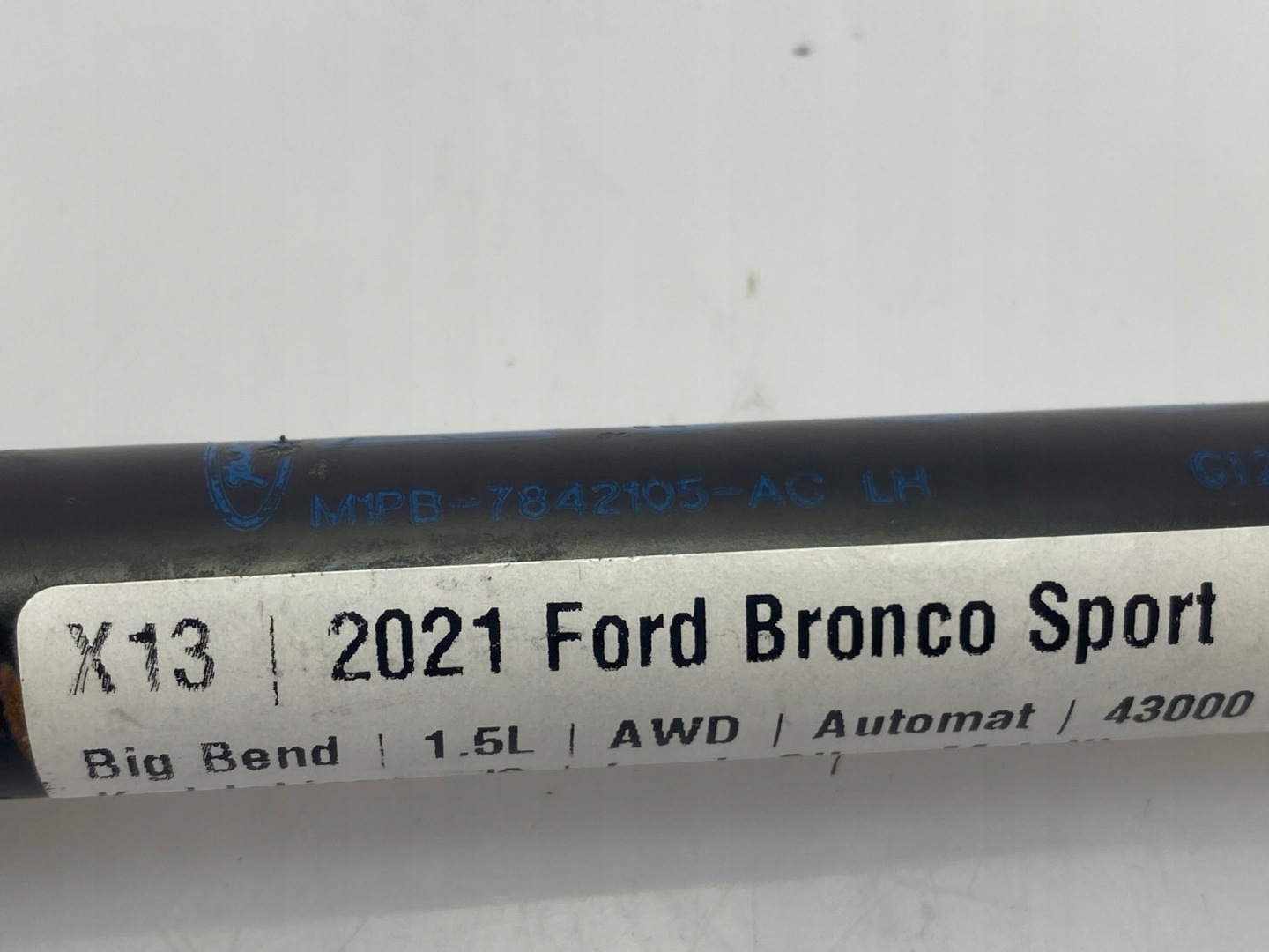 Dämpfer Stoßdämpfer Ford Bronco Sport 2020+