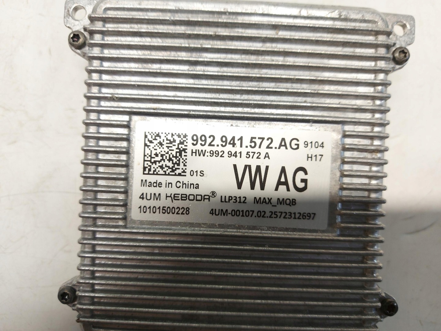 VW ID5 GTX control unit lights left front 992941572AG