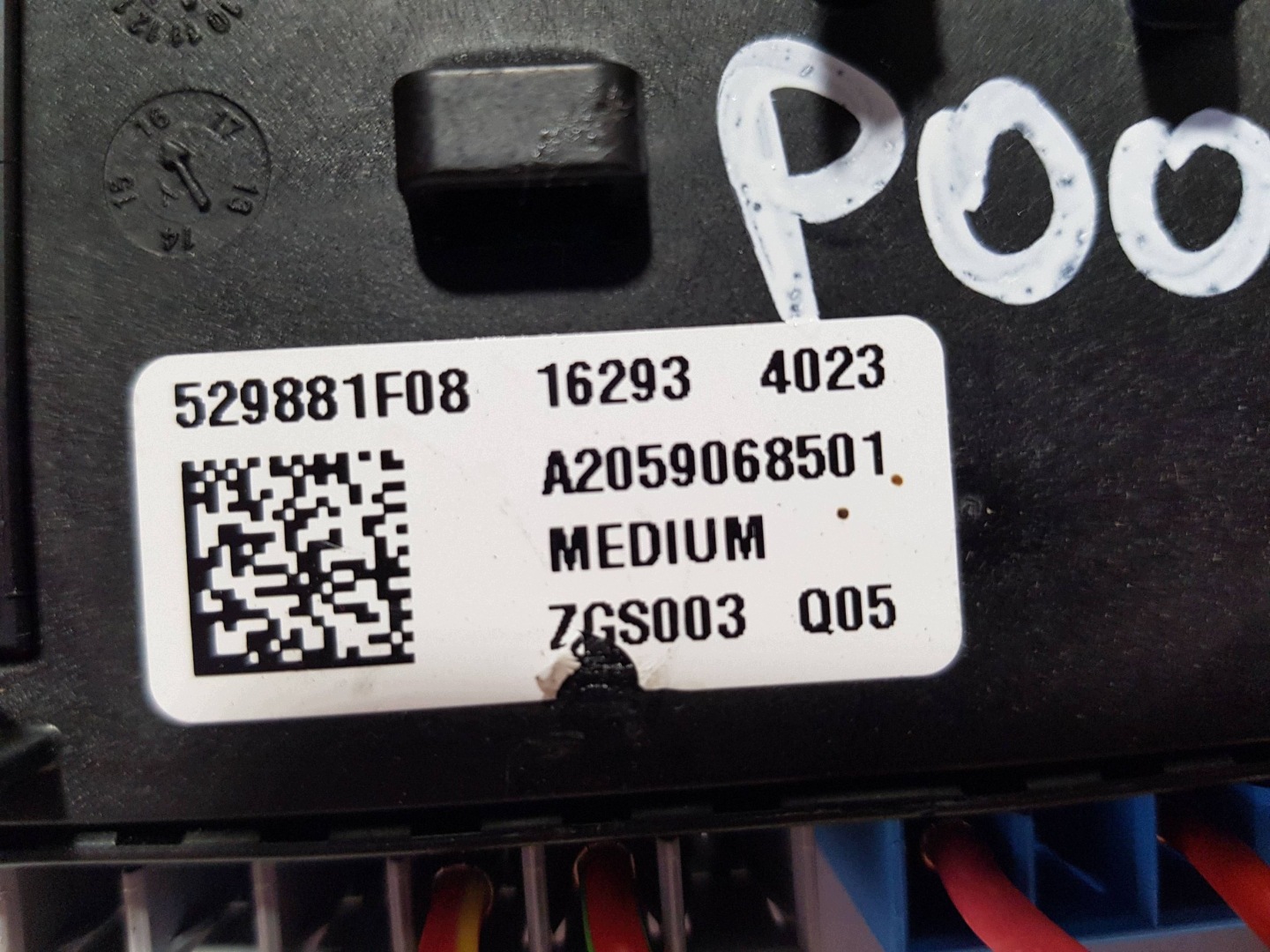 Module fusibles MERCEDES W205 A2059068501