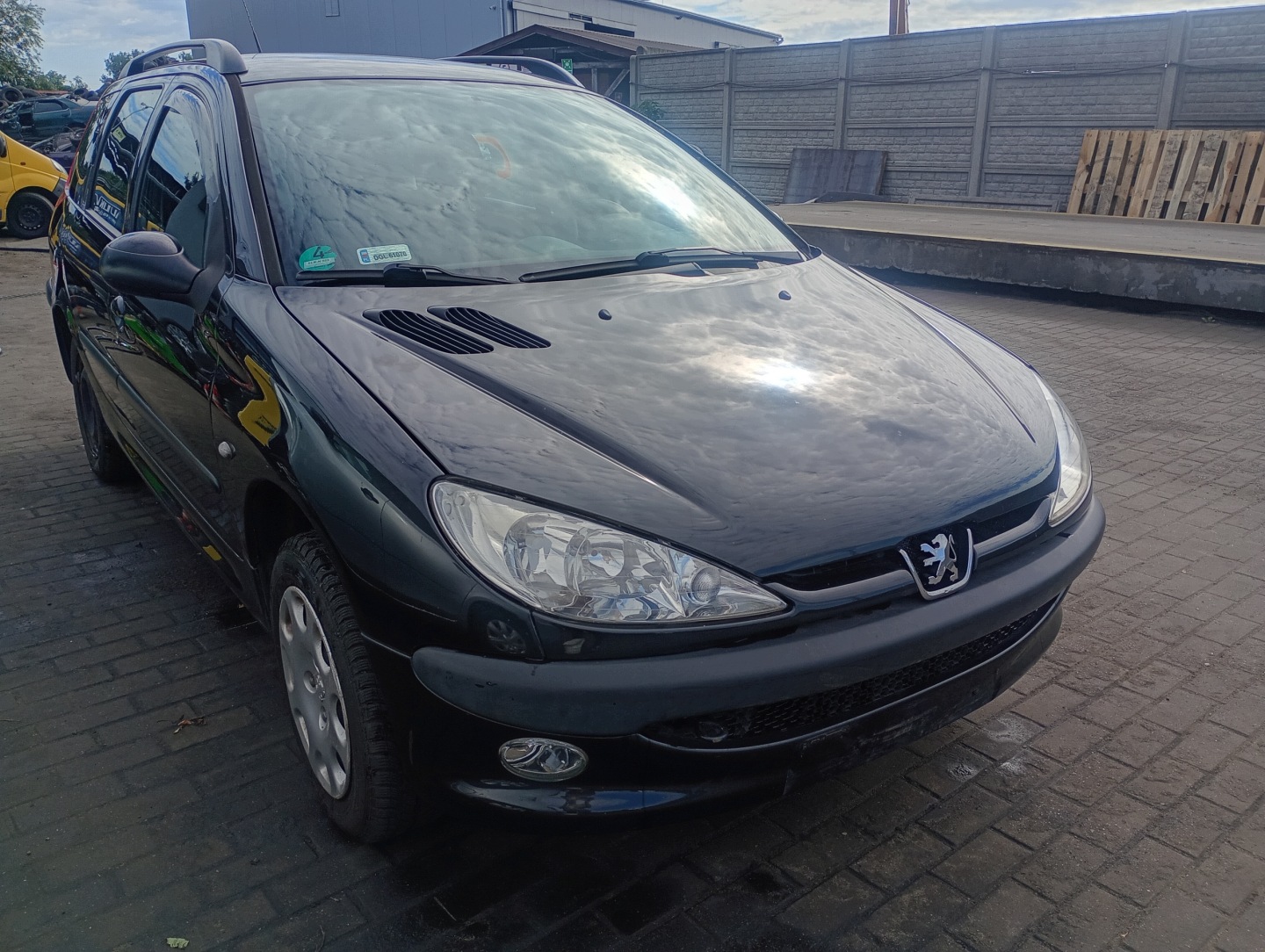 window front iron front Peugeot 206 SW 02-07