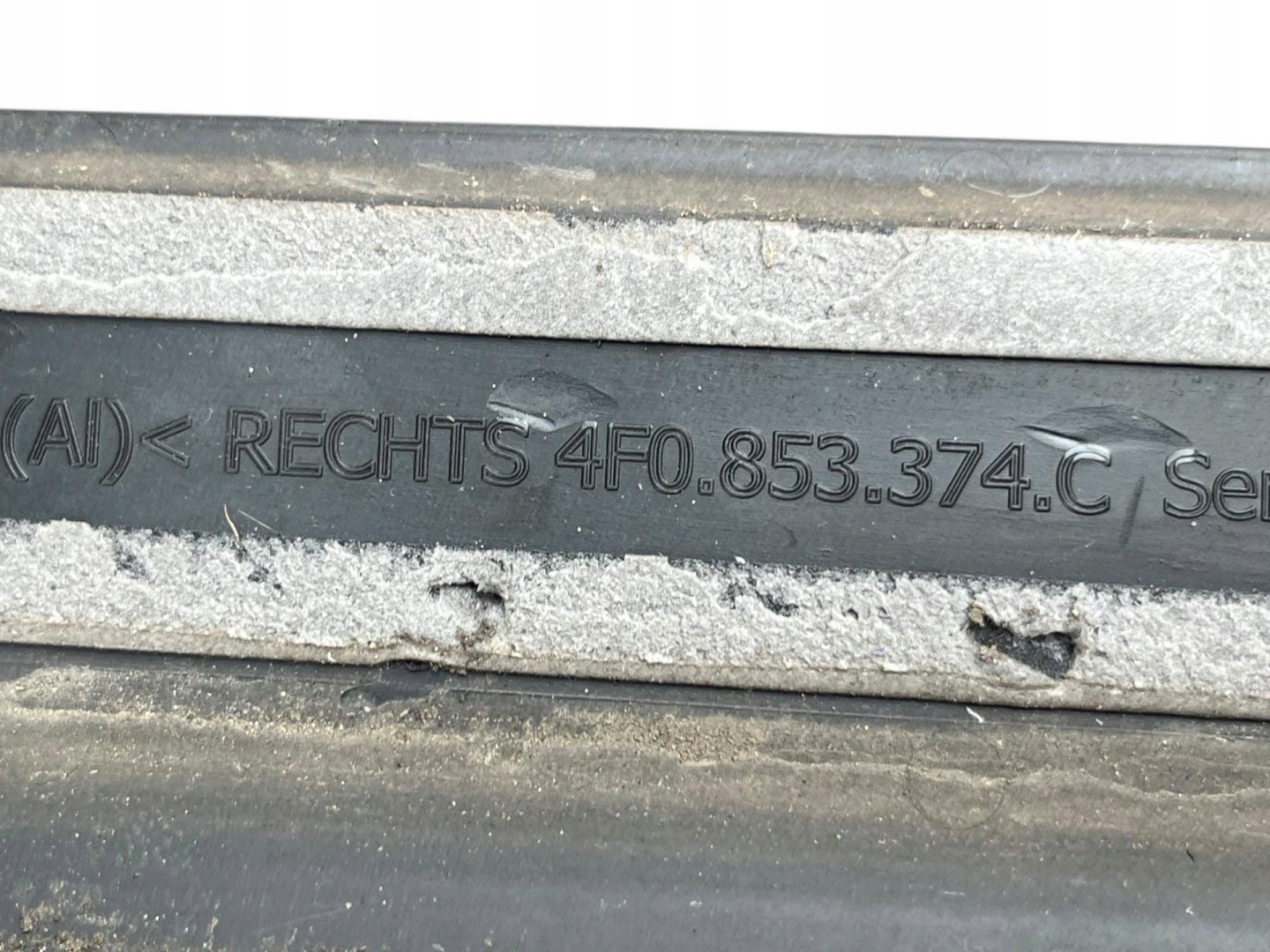 moulding threshold inner komplet Audi A6 C6 2006 4F0853374C