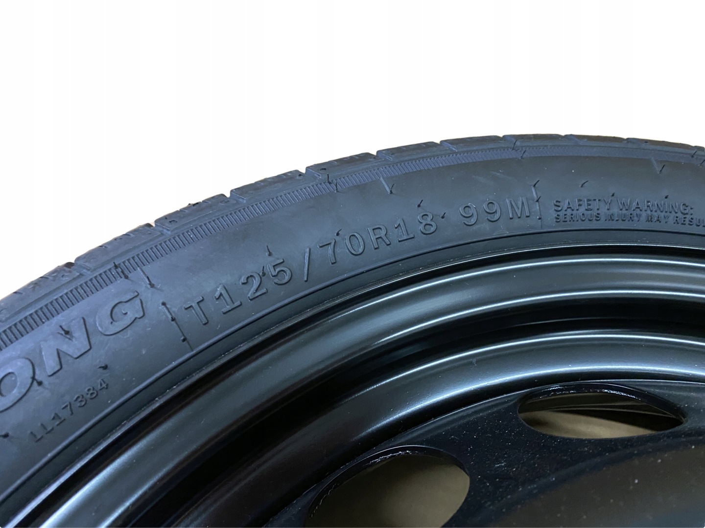 AUDI A1 82A spare tyre ZAPAS wheel 82A601027