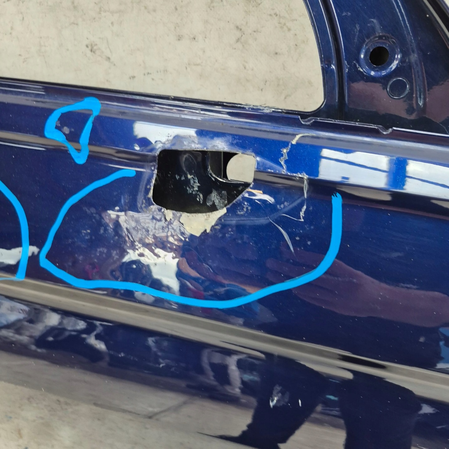 VW TIGUAN II 5NA 15- door right front front