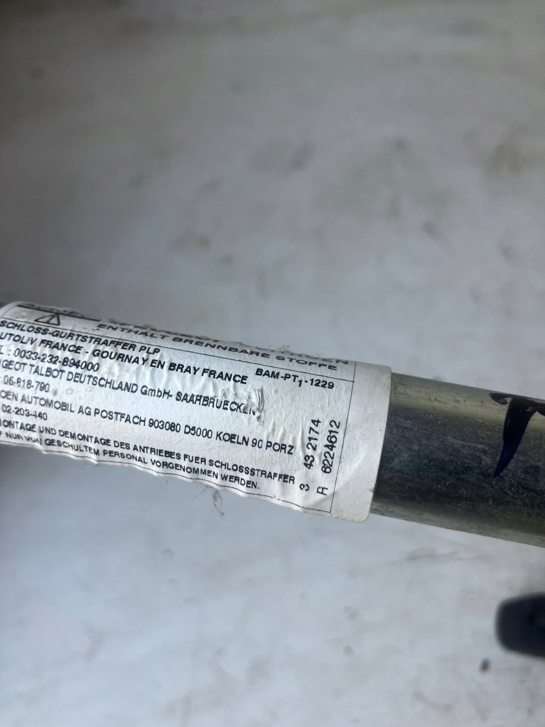 adjuster supports right front CITROEN C4 PICASSO II #24