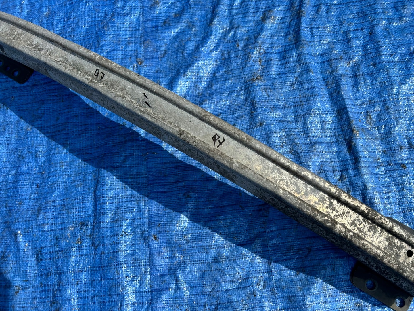pillar bumper support rear part AUDI Q7 4L