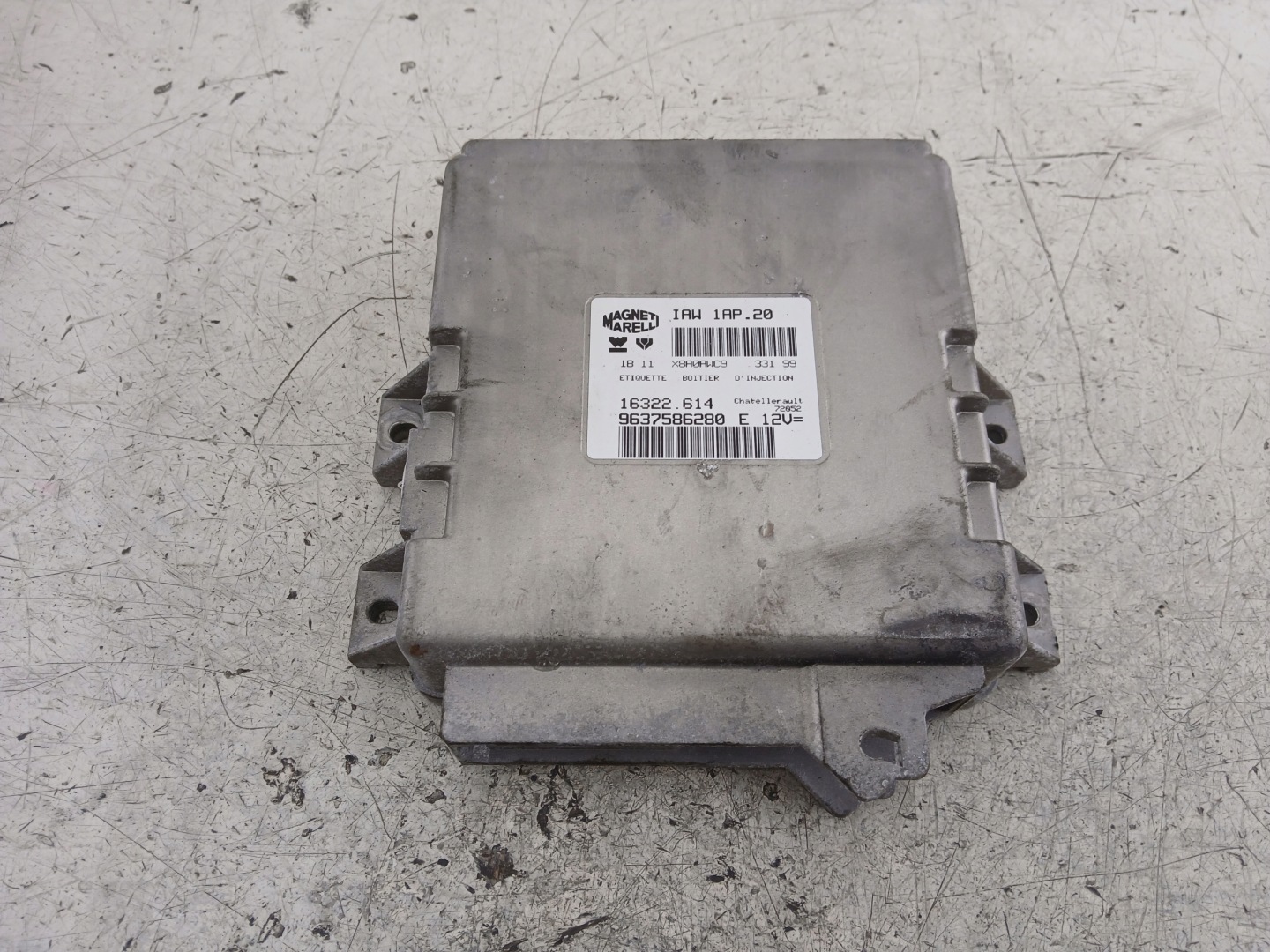 CITROEN BERLINGO e 1.6 Centralina Motore 9637586280