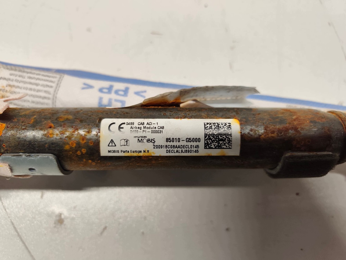 dachvorhang airbag luft links KIA NIRO 85010-G5000 17-22