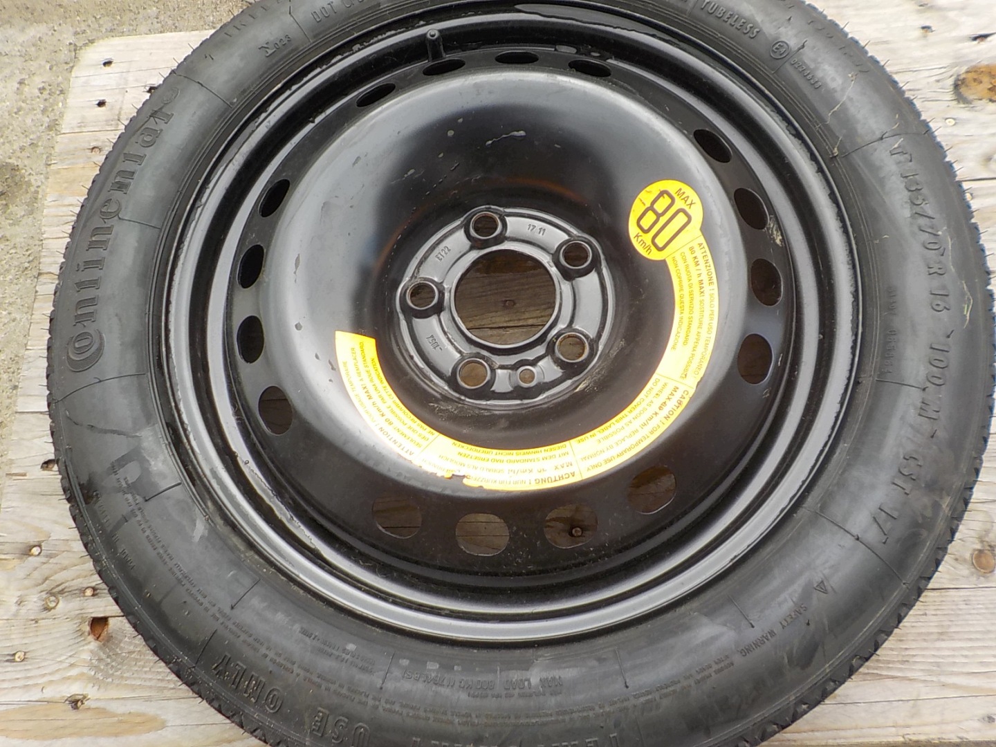 ALFA ROMEO GIULIETTA 159 Notrad R16 5x110 1011227
