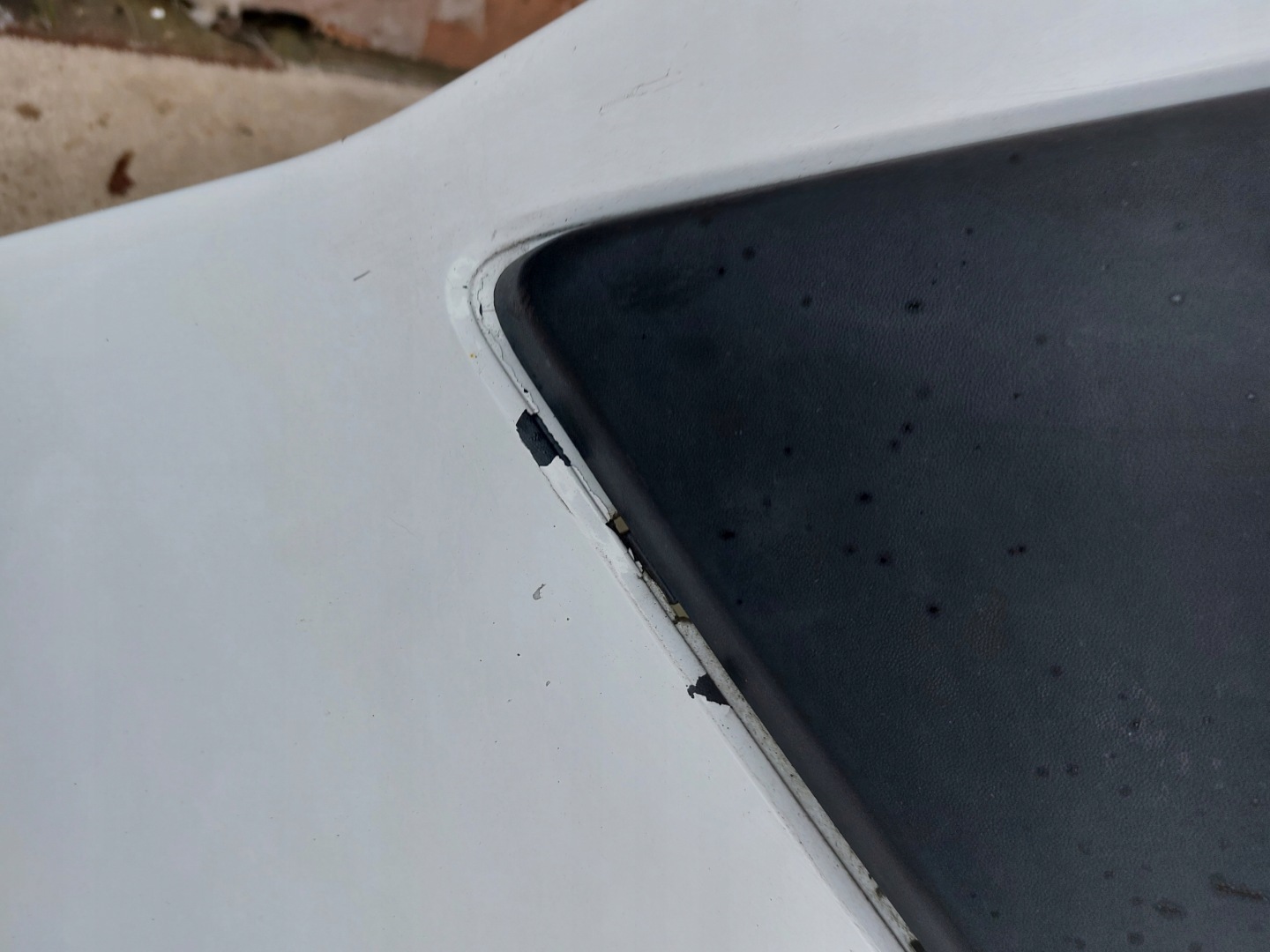 bumper front FORD TRANSIT CUSTOM 14r BIALY