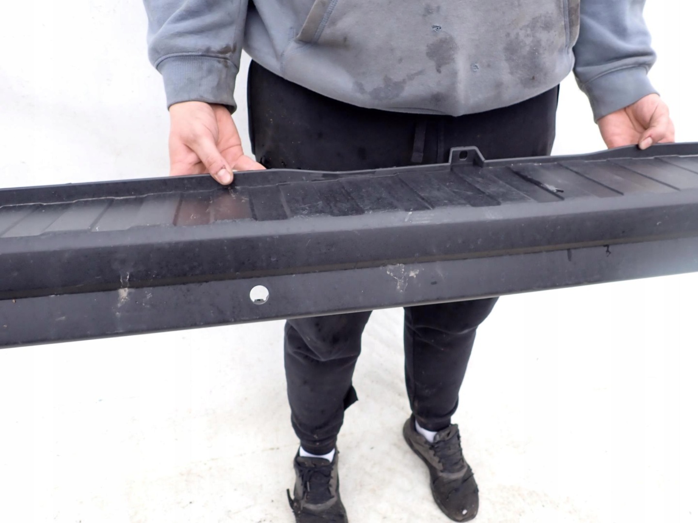 RENAULT TRAFIC III 3 VIVARO B 14- bumper rear part PDC