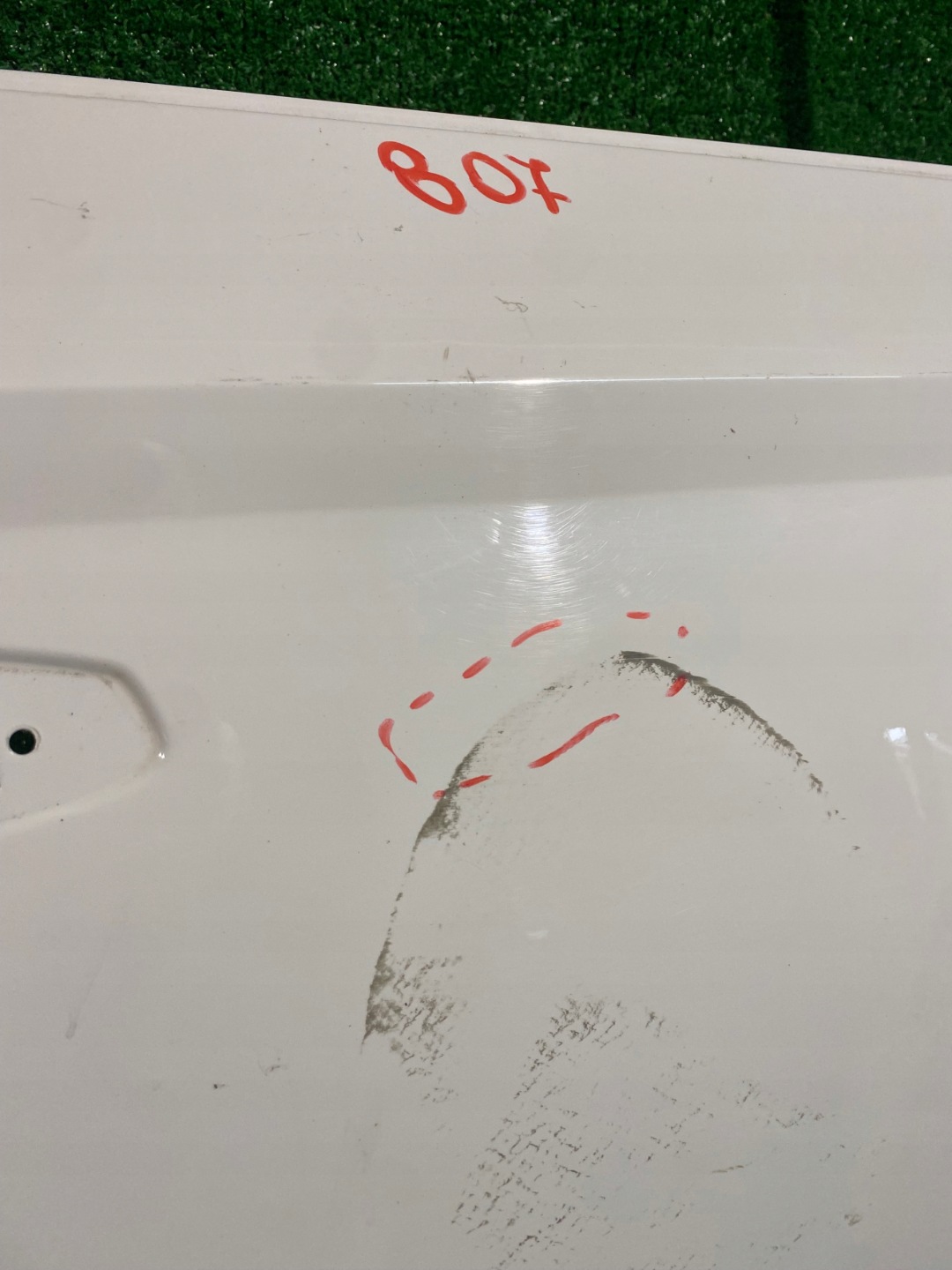 door rear. right SKODA FABIA III KOMBI
