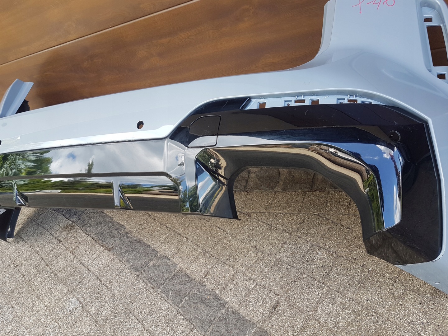 bumper rear rear part BMW X3 G01 LCI m-packet