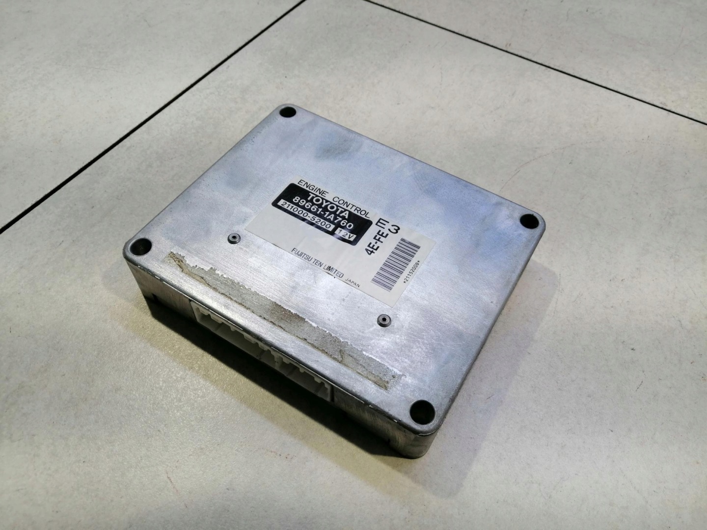 control unit of the engine COROLLA E11 1.4 896611A760