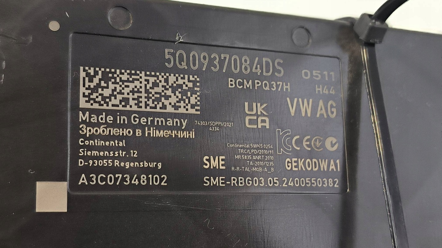 module 5Q0937084DS TGE 2024 VOLKSWAGEN CRAFTER II