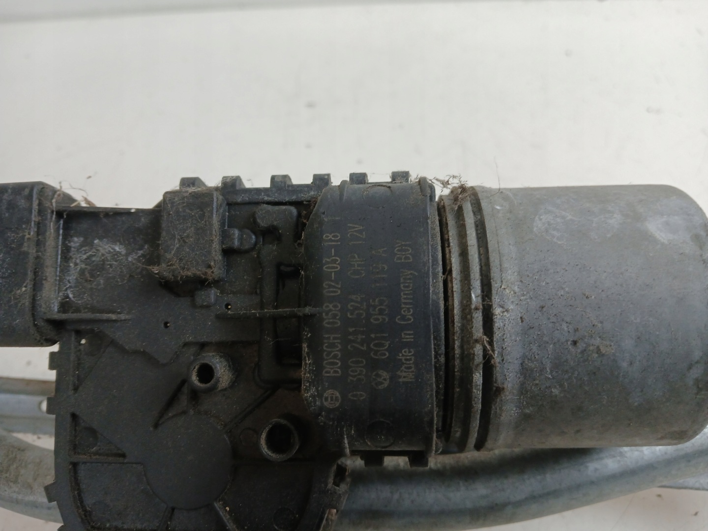 VW POLO 9N wiper mechanism front 6Q2955119A