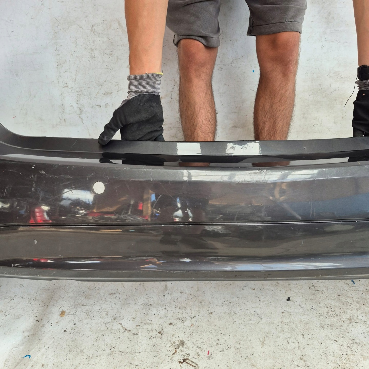 OPEL MERIVA B 10-17 bumper rear part rear 4XPDC