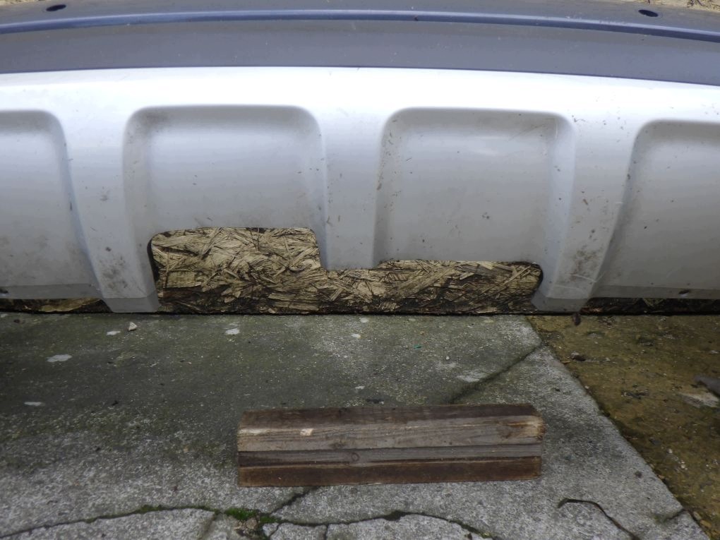 KIA SPORTAGE 4 IV 15- bumper rear rear part