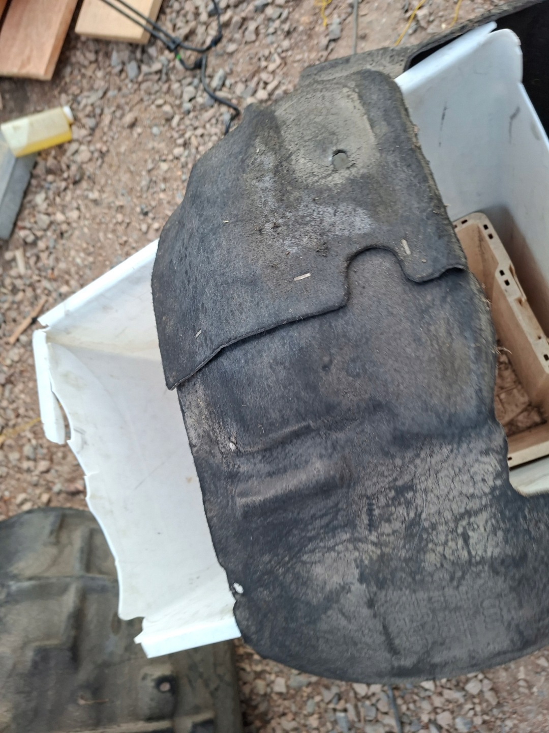 mudguard left left front front AUDI A5 8T 8T0 8T0821171H