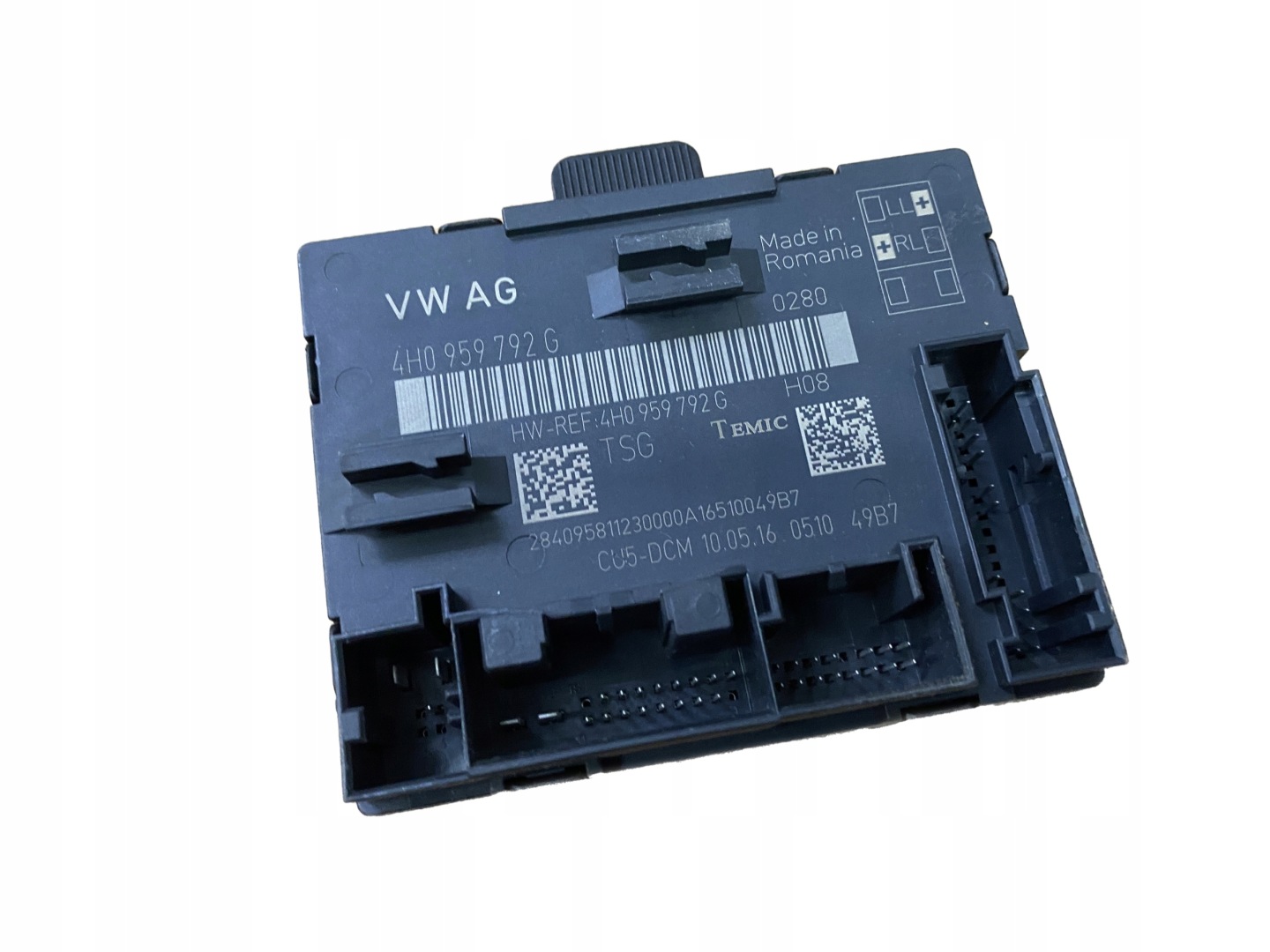 AUDI A8 4H D4 module control unit door 4H0959792G