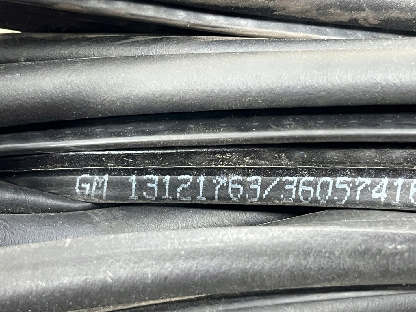OPEL MERIVA A rubber gasket bonnet boot 13121763 black