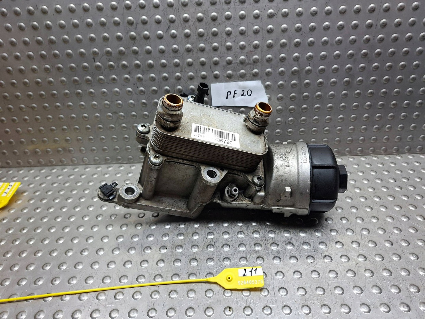 Ölfiltergehäuse JEEP RENEGADE 14- 1.6 MJET 55236720
