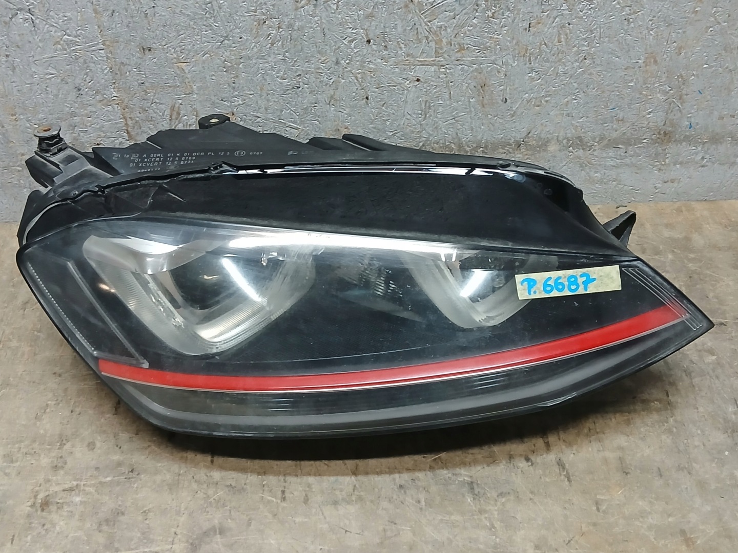 light front right VW GOLF VII 7 GTI 13-17 XENON 5G1941752A