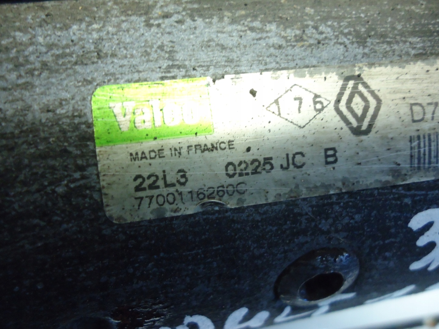 RENAULT LAGUNA II 1.9DCI starter 7700116260C